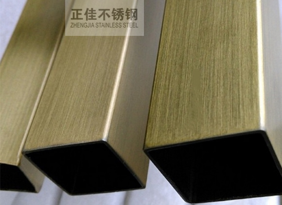 青古铜不锈钢装饰方管